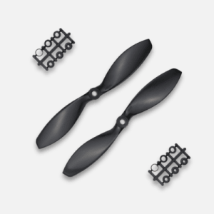 HD Propellers 7038(7X3.8) ABS Black Props 1CW + 1CCW - 1pair