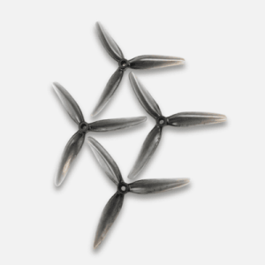 HQProp 6X3.5X3 Light Grey Poly Carbonate-POPO Triblade Propeller